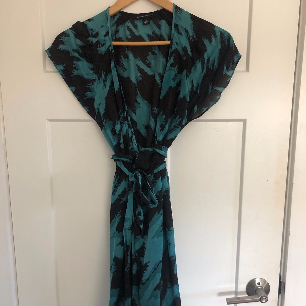 Banana republic wrap dress